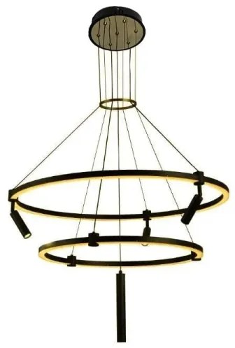 LED állítható fényerejű csillár kábellel LED/140W/230V 3000-6500K + DO