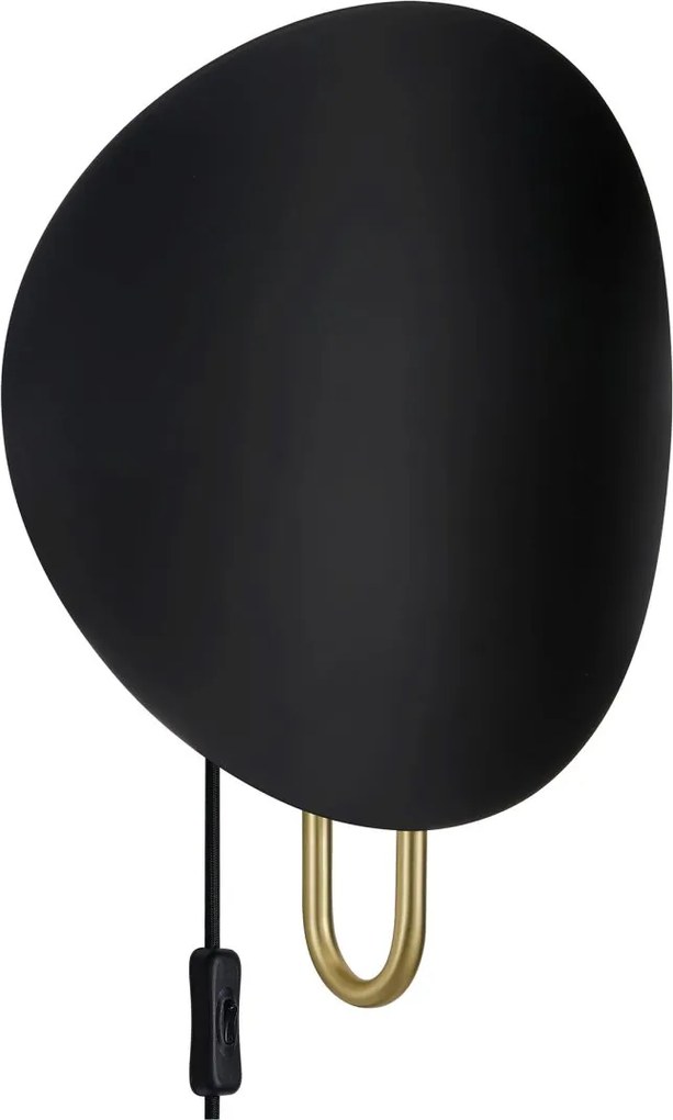 Nordlux modern fali lámpa spargo fehér fekete sárgaréz nor2320361003