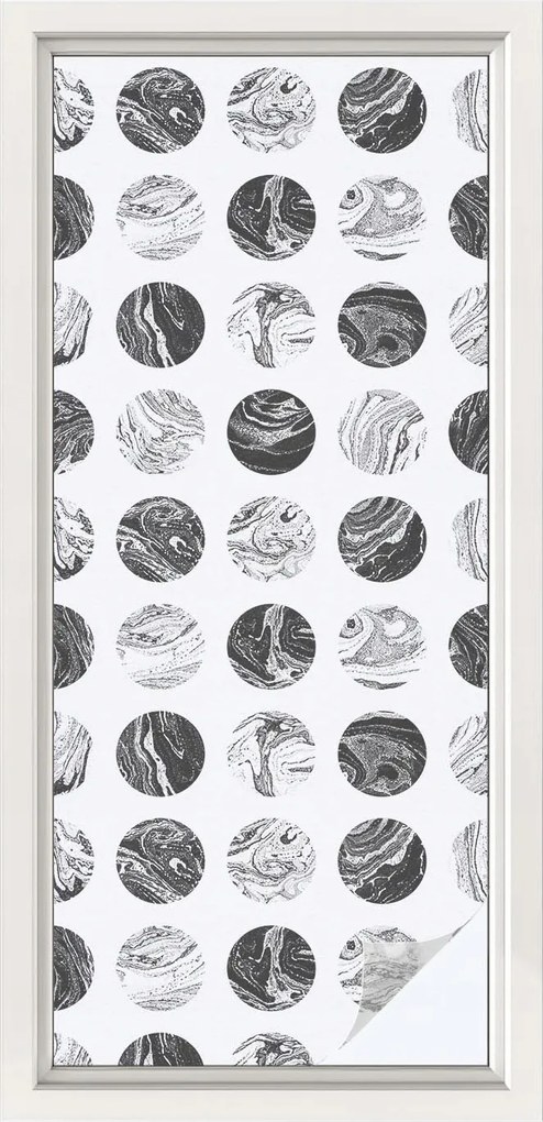 Ablakfólia öntapadós Adatvédelem Márvány elegancia 50x116