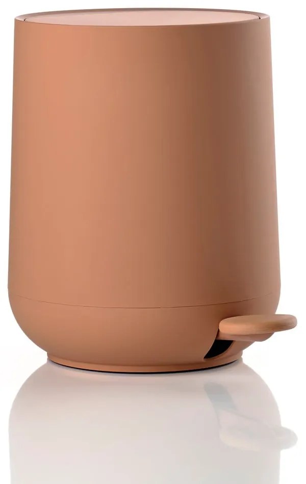 Narancssárga műanyag pedálos szemetes 3 l Nova One – Zone
