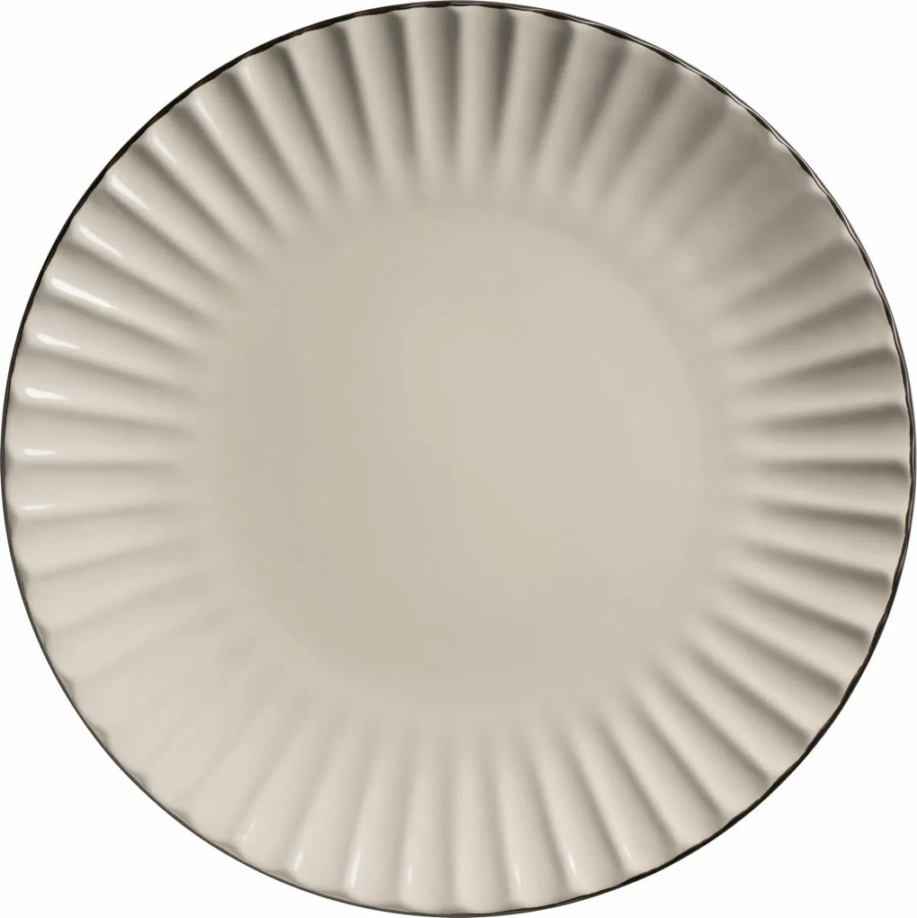 Mäser 8 db lapos és mély tányér szett OSITA – krémes