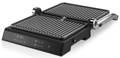 Niceboy ION Grillmaster - Kontakt grill 2000W/230V fekete/matt króm