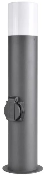 Kültéri lámpa DALLAS 1xE27/12W/230V IP44 antracit, aljzattal