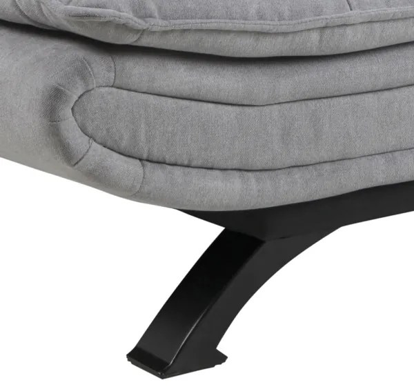 Kinyitható kétszemélyes AIRI kanapé, szürke