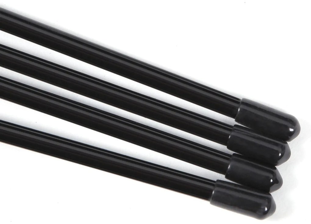 Kutya kennel, kutyaketrec 122x80x70 cm, kültéri kisállat kifutó, fekete