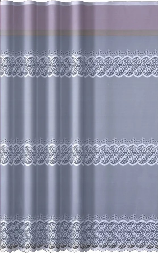 Kész Függöny Szalaggal, Tömlőkkel 624D705 500X170