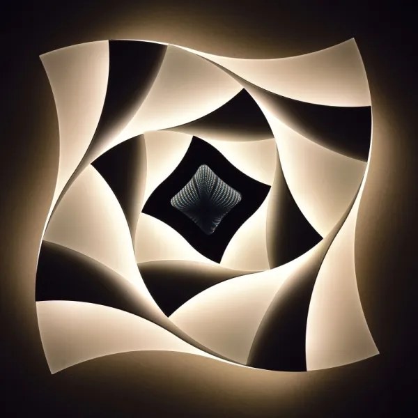 Ecolite WALP7129-3D/LED - LED Dimmelhető mennyezeti lámpa INDI LED/70W/230V + távirányító