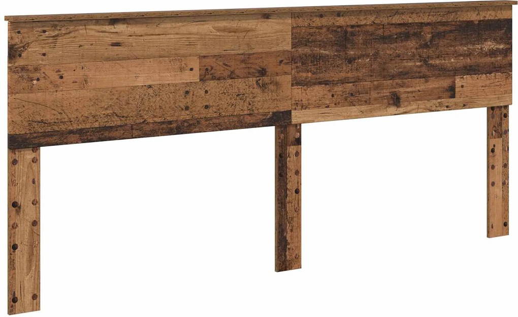 vidaXL Fejtámla Öreg fa 200 cm Faanyag