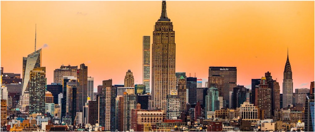 New York képe (120x50 cm)