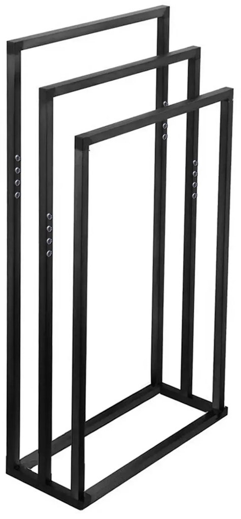 Fürdőszoba fogas Black 391840