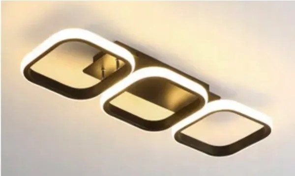 LED mennyezeti lámpatest LED/33W/230V fekete