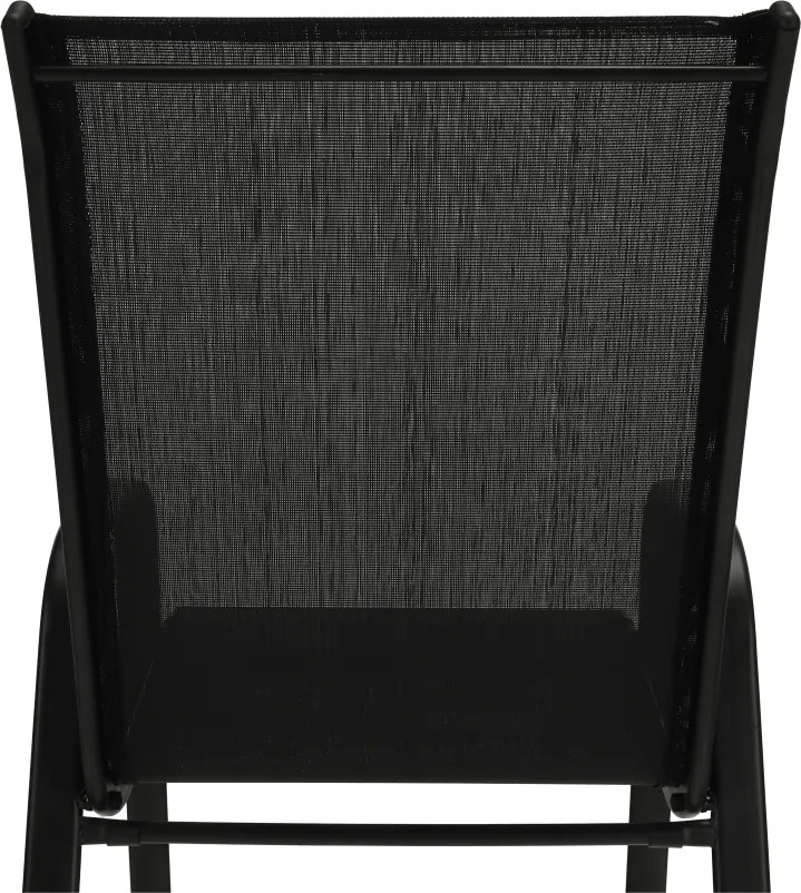 Rakásolható szék, sötétszürke/fekete, ALDERA