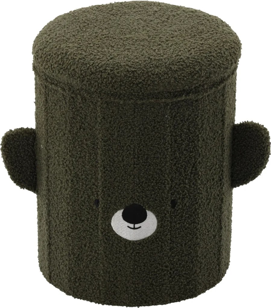 Összecsukható puff tárolóval 28 x 28 x 34 cm