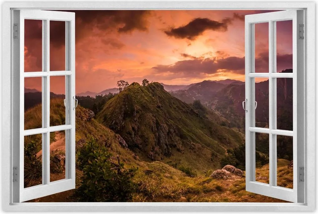 Poszterek 120x80 Tájkép hegyekkel Tájkép