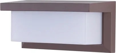 Brilagi - LED RGBW kültéri fali lámpatest BRICKY 1xE27/9W/230V barna IP54