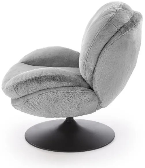 Shell forgófotel szürke