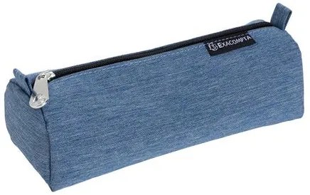 Tolltartó, cipzáras, EXACOMPTA Denim 500, vegyes színek (EX52780E)