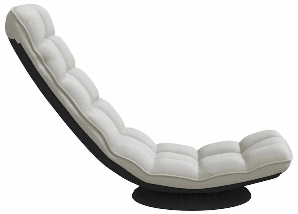 felhőszürke szövet forgó padlószék 70x51x79 cm