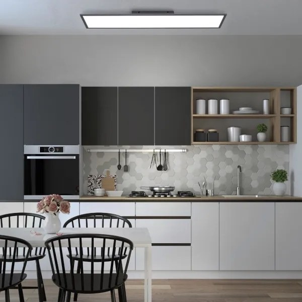 Leuchten Direkt 14757-18- LED Dimmelhető felületre szerelhető panel FLAT LED/36W/230V + távirányító