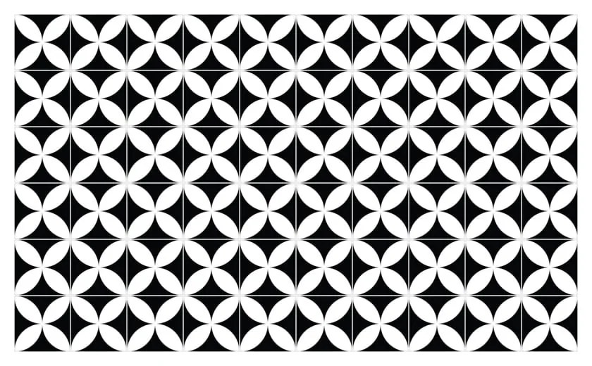 Wall Decal Cement Tiles Aniello 60 db-os falmatrica szett, 15 x 15 cm - Ambiance