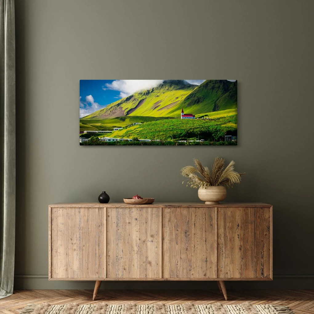 Hegyvidék képe (120x50 cm)