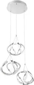 Rabalux beltéri led függeszték 50w 3400lm 3000k króm palmira