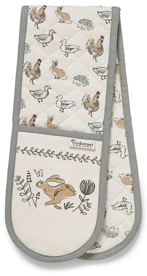 Country Animals pamut dupla edényfogó - Cooksmart ®
