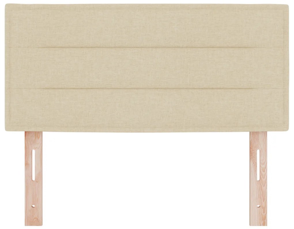 LED ágytámla LED -es lámpákkal Krém 80 cm Poliészter