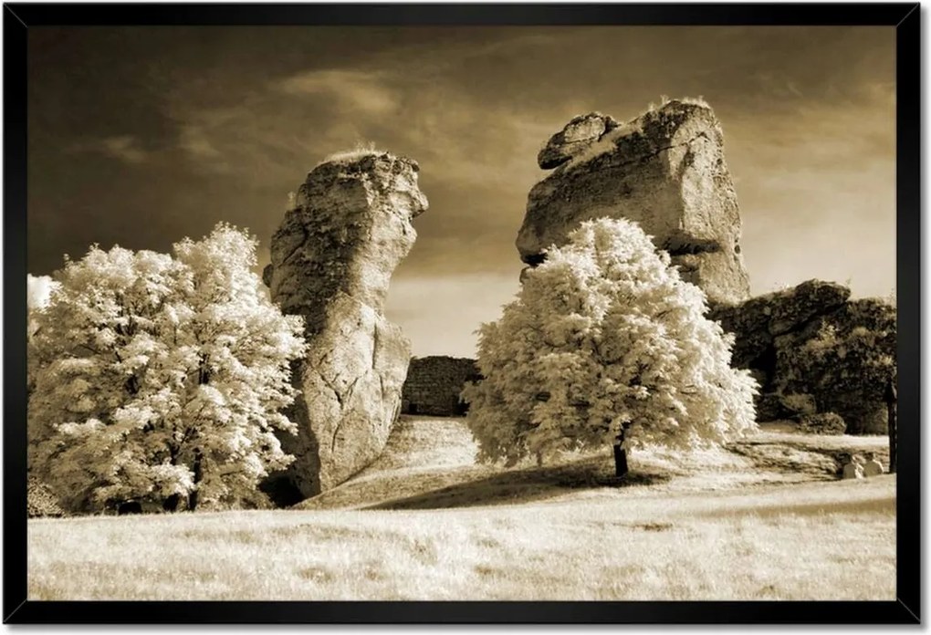 Poszterek keretben 60x40 Kastélykert