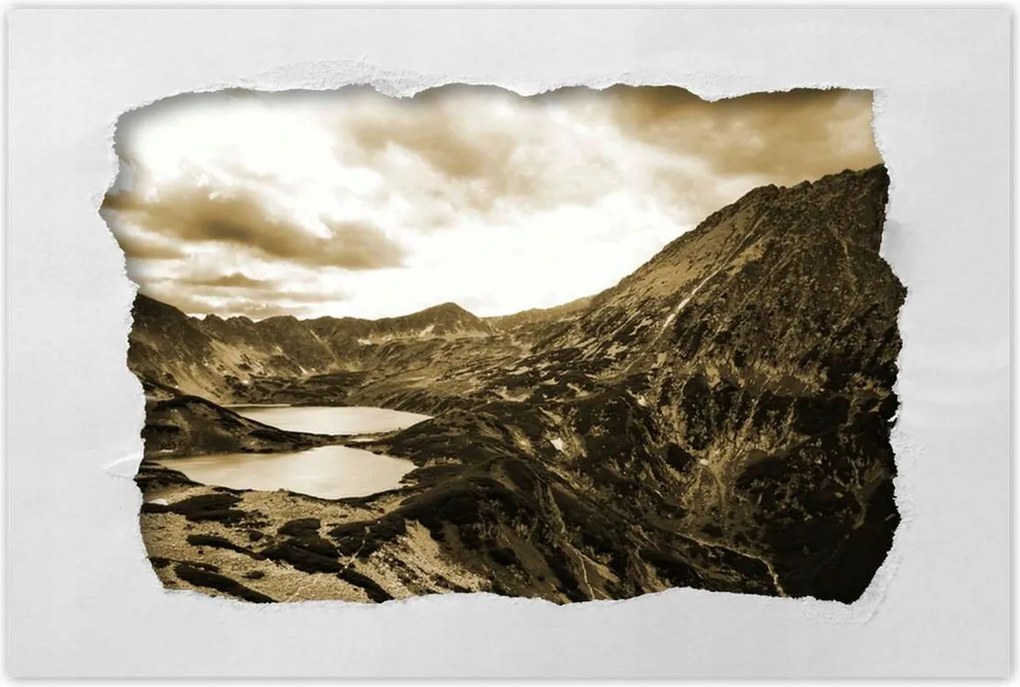 Poszterek 90x60 Tátra Lengyel hegyek Kilátás