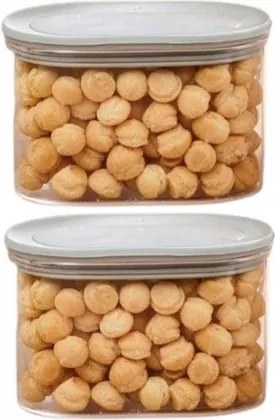 Curver ömlesztettáru tároló doboz szett 2 x 0,8 l