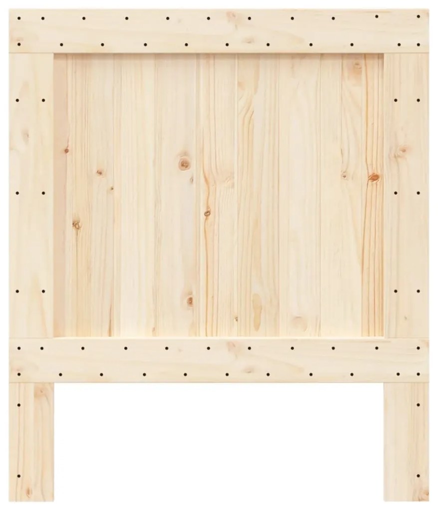 tömör fenyőfa fejtámla 80 x 104 cm