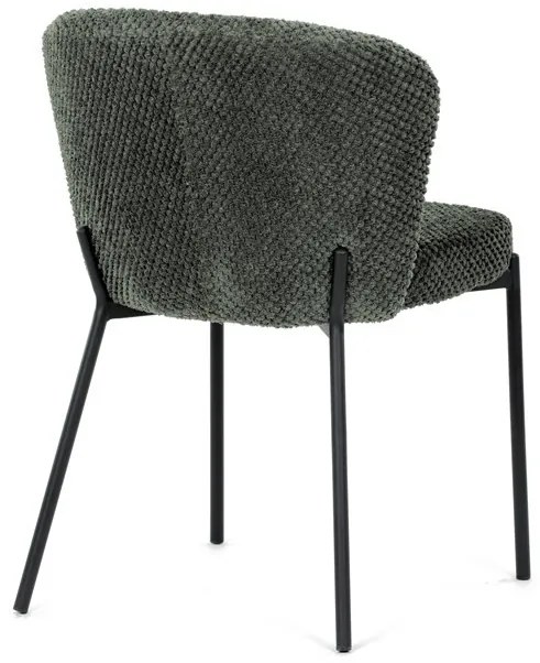 Zöld Bouclé Étkezőszék. CT-W1077 GRN2