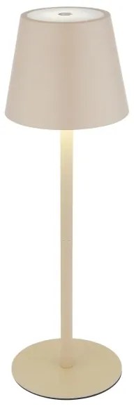 Globo 58488S - VANNIE kültéri, újratölthető LED-lámpa érintéses fényerőszabályozással, 3W/5V, IP54, 1800 mAh