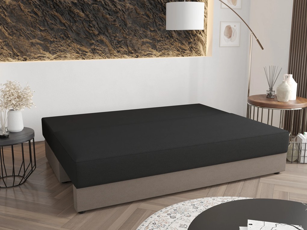 Kétszemélyes kanapé Radiant (barna + krém). 1056825