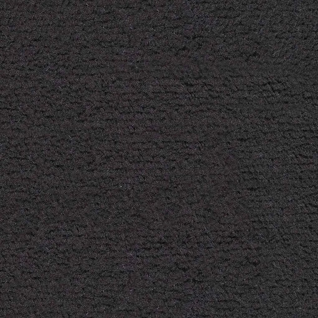 Szőnyeg HUARTE Fekete 140 x 200 cm Poliészter