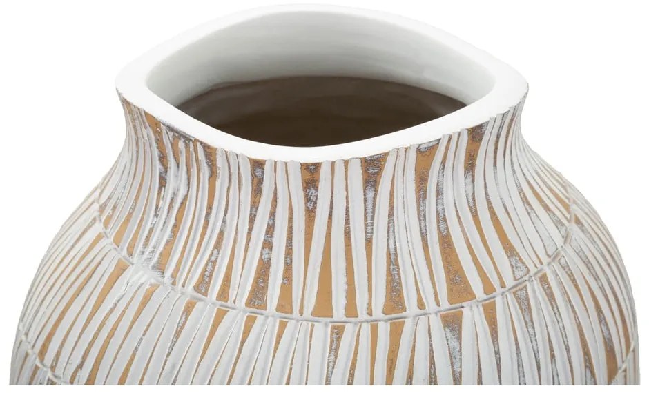 Fehér poligyanta váza (magasság 50 cm) Stiky – Mauro Ferretti