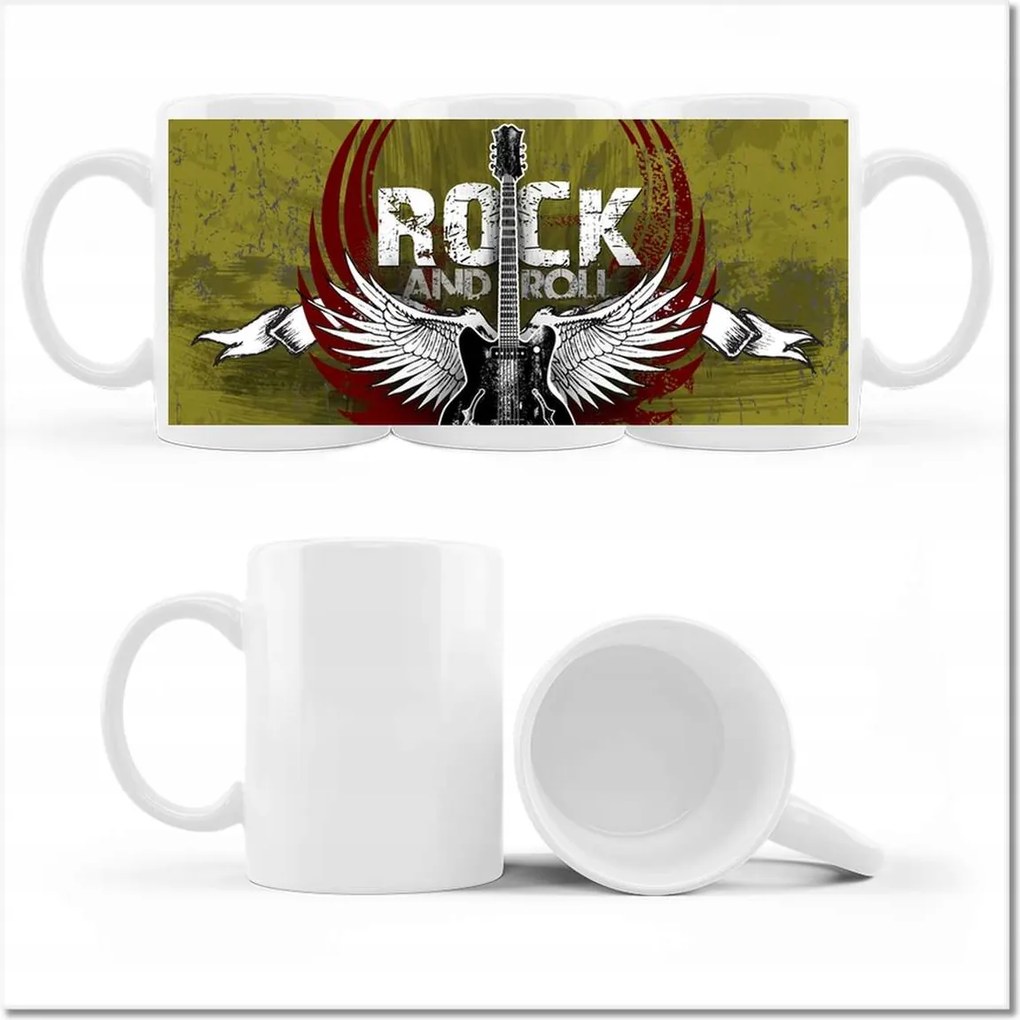 Rock and Roll fényképes bögre