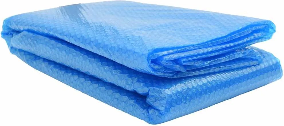 vidaXL Négyszögletes medence borító 549 x 274 cm-es PE kék