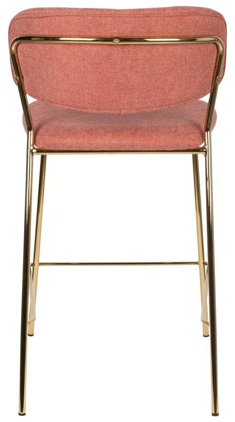 Rózsaszín bárszék szett 2 db-os 89 cm Jolien – White Label