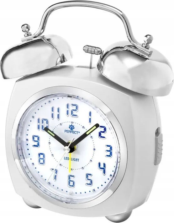 Kvarc ébresztőóra Perfect Ba 930 B fehér