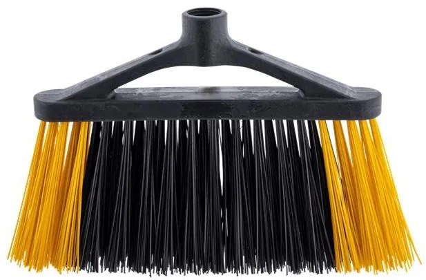 Seprű, kültéri, BONUS Onix, sárga-fekete (KHT1202)