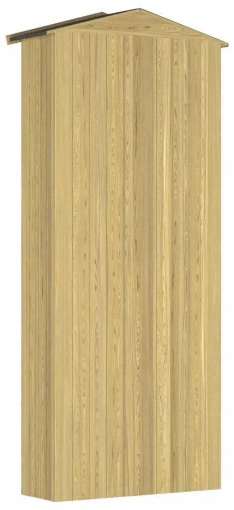 kerti impregnált fenyőfa szerszámoskamra 87x33x222 cm