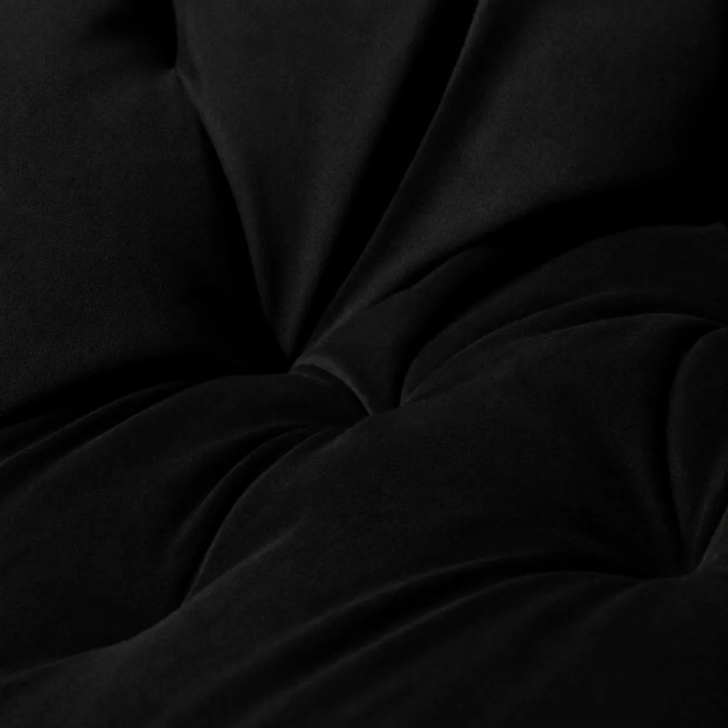 Cherry Velvet étkezőszék fekete