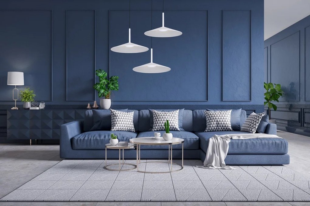 Italux modern függeszték sardena fehér itxpnd-01510-l-wh