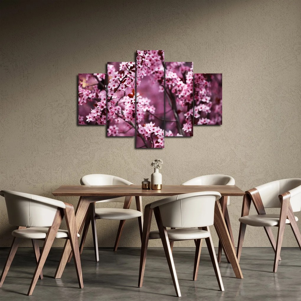 Kép - Rózsaszín sakura (150x105 cm)