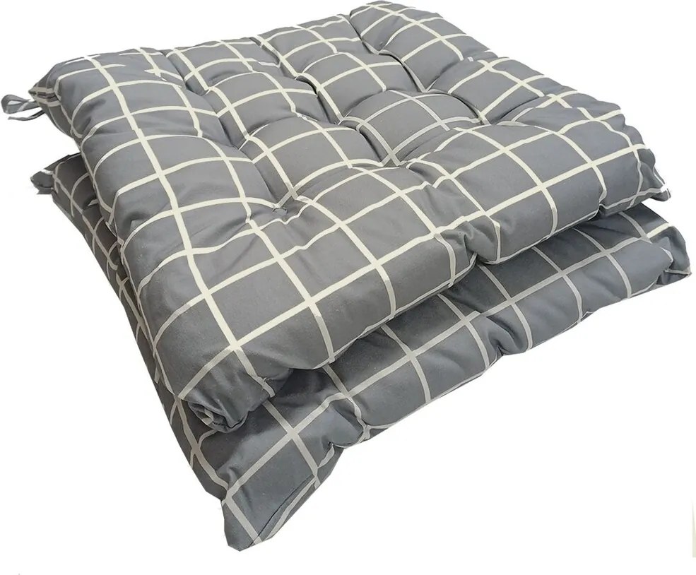 Ülőpárna ERLA GREY 45x45 cm