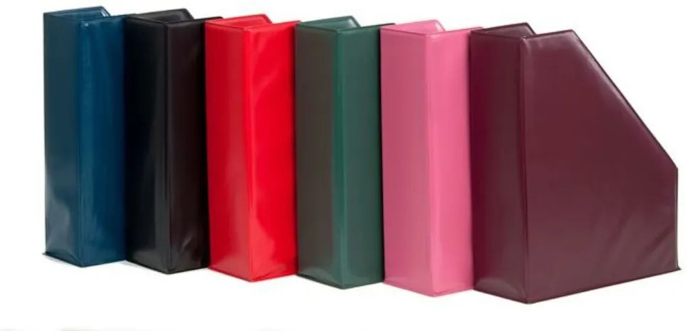 Iratpapucs, PVC, 95 mm, VICTORIA OFFICE, bordó (IDVB)
