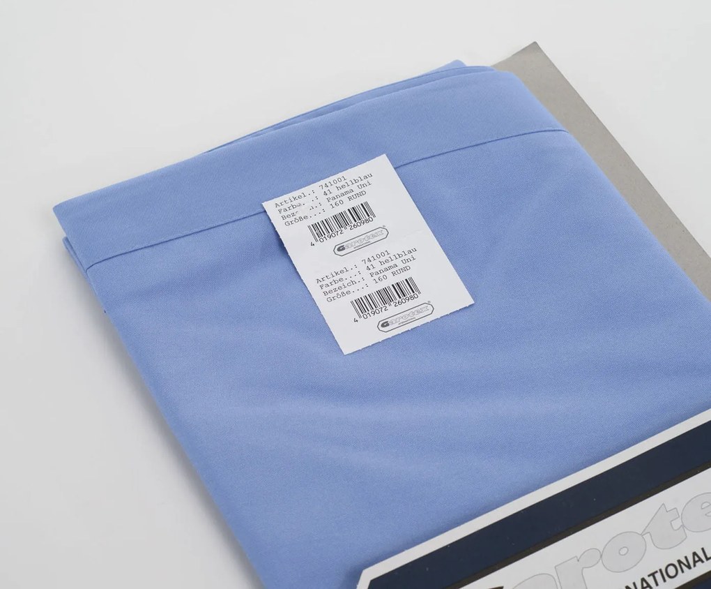 Abrosz Panama, kol. világoskék, kerek,160cm