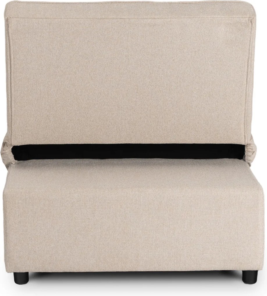 Dönthető, alvófunkciós fotel iberis 80 cm bézs, fotel